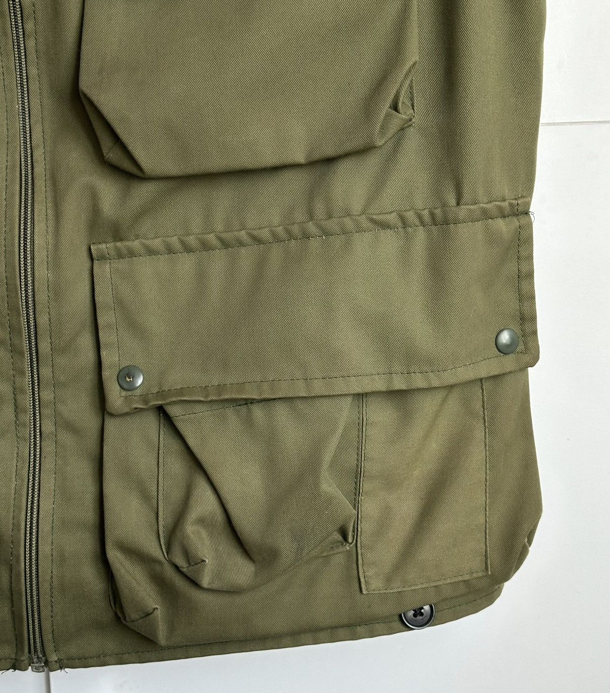 Belstaff Rare Vintage 70's BELSTAFF Multi Pocket Vest Waistcoat Sz L Size US L / EU 52-54 / 3 - 6 Thumbnail