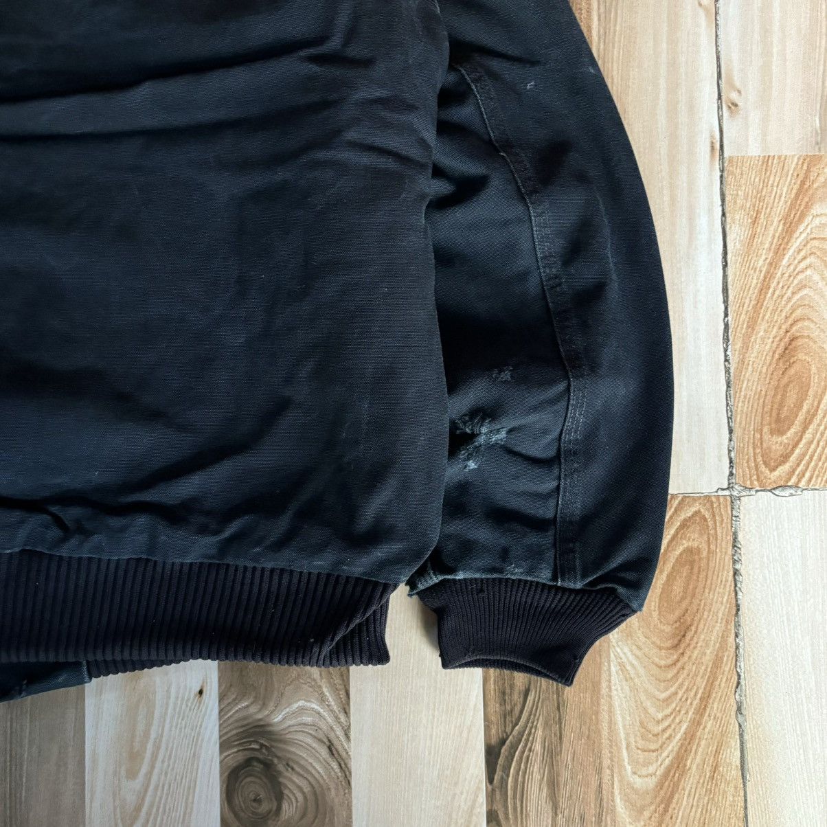 Carhartt Vintage 00s Carhartt Hooded Active Jacket J140 BLK Size US L / EU 52-54 / 3 - 7 Thumbnail
