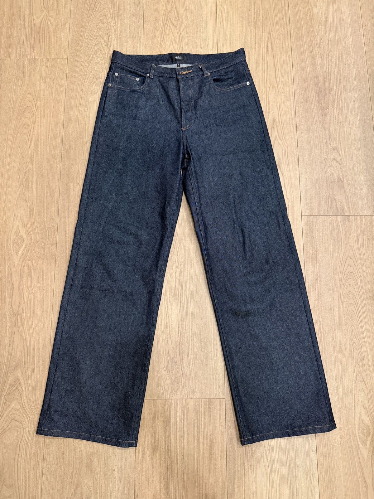 A.P.C. A.P.C. Aaron Jean (Indigo) Size US 32 / EU 48 - 1 Thumbnail