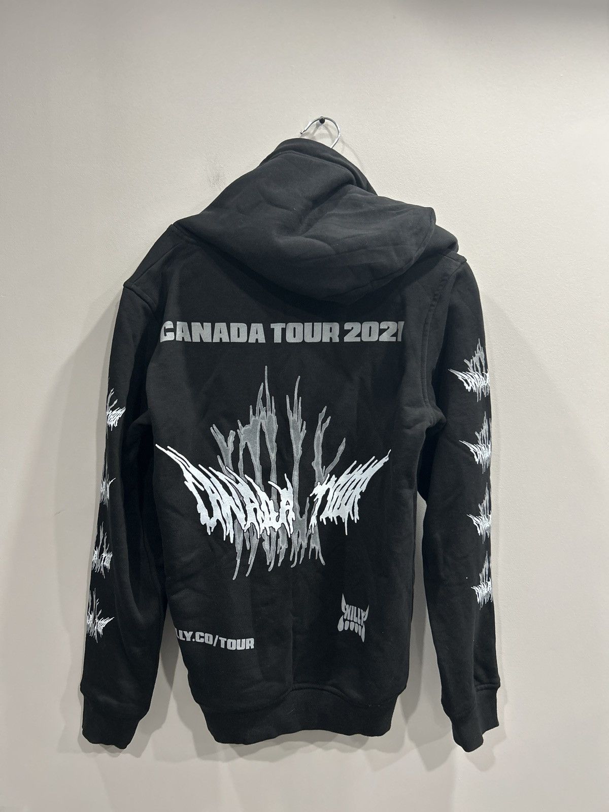 Vintage KILLY CANADA TOUR MERCHANDISE HOODIE Size US M / EU 48-50 / 2 - 2 Thumbnail
