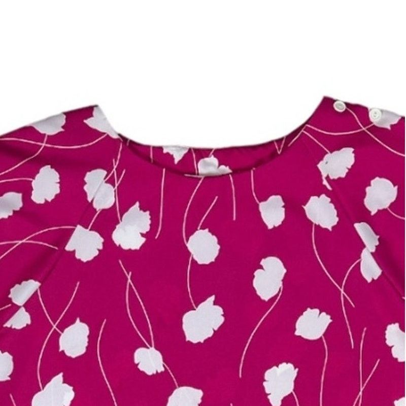 NBDN Nobrandedon Society Hill Floral Top in Pink/White | Size XL Size XL / US 12-14 / IT 48-50 - 3 Thumbnail