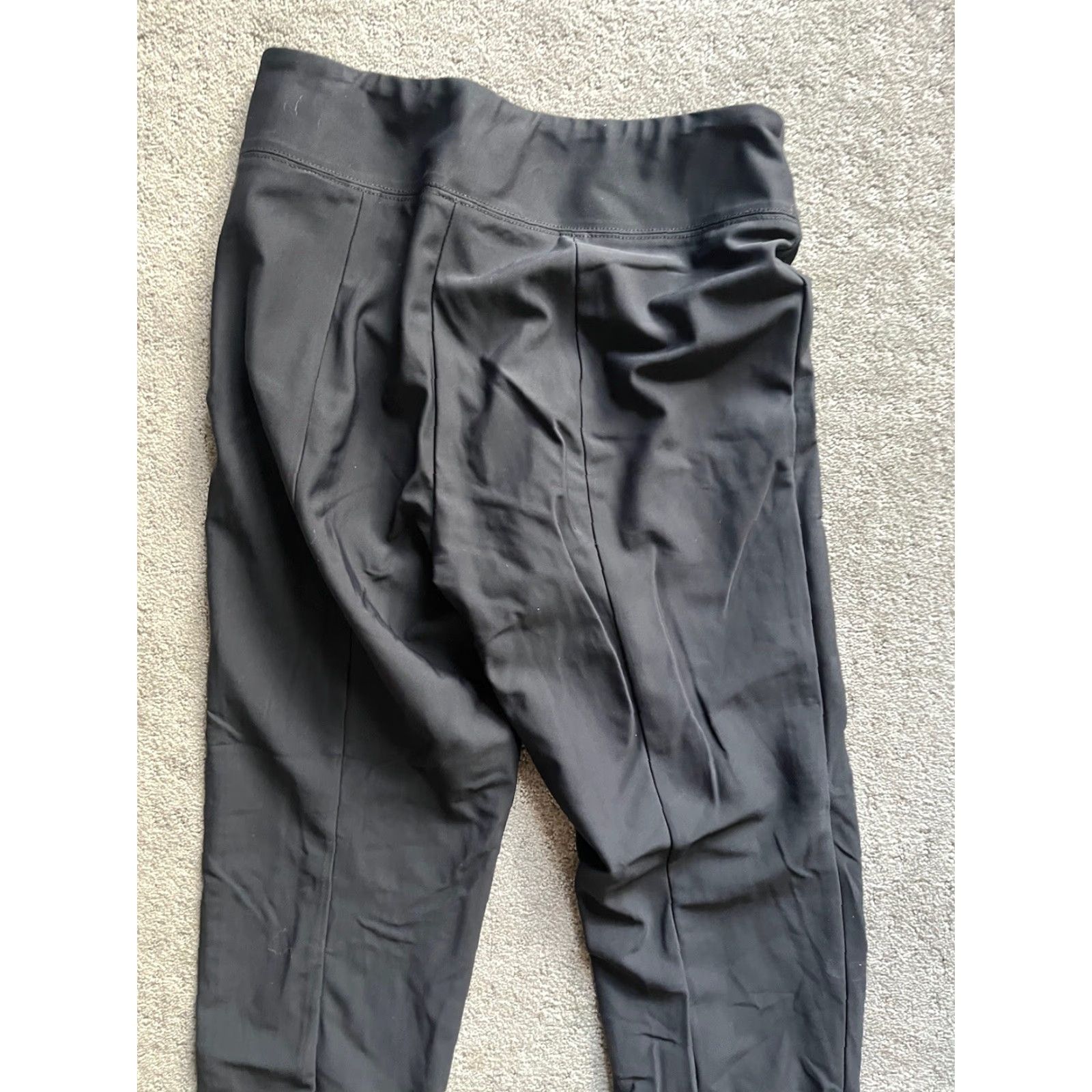Banana Republic Banana Republic Pants Womens Black Side Zip Size 8 Solid Dress Pants Size 30" / US 8 / IT 44 - 4 Thumbnail