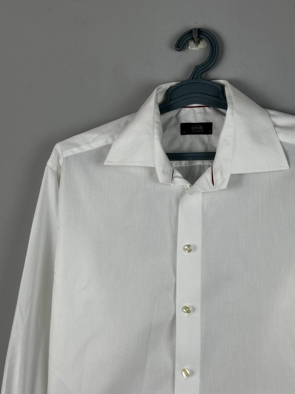 Eton Eton Ganghster 1928 Luxury Cotton Twill Dress Shirt Size 52L - 1 Thumbnail