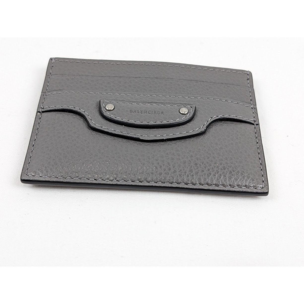Balenciaga o1rshd1 Size: OS / Credit Card Holder in Black/Graphite Size ONE SIZE - 3 Thumbnail