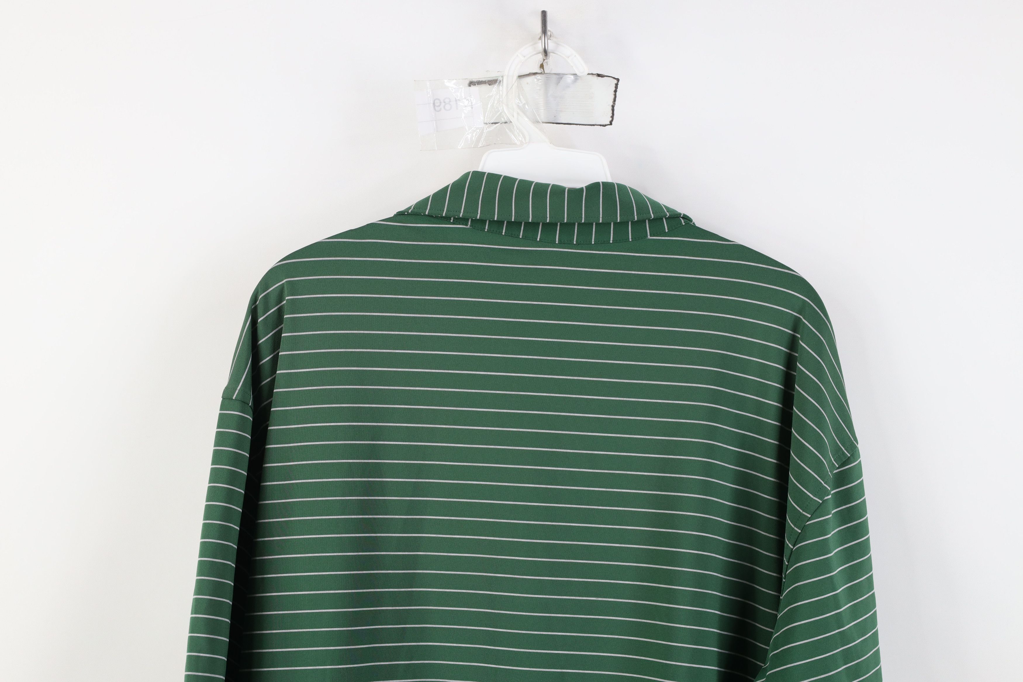 Peter Millar Peter Millar Summer Comfort Striped Knit Golf Polo Shirt Size US XXL / EU 58 / 5 - 11 Thumbnail