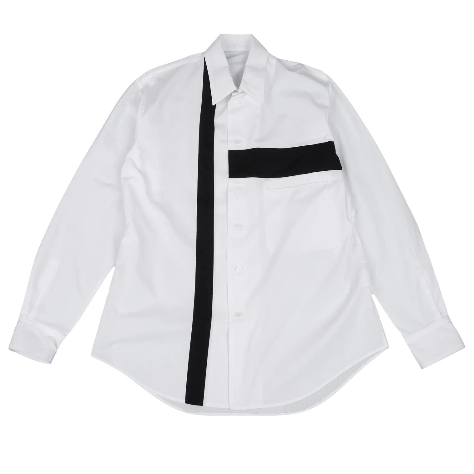 Yohji Yamamoto Yohji Yamamoto Cotton Long Sleeve Shirt Size US M / EU 48-50 / 2 - 1 Thumbnail