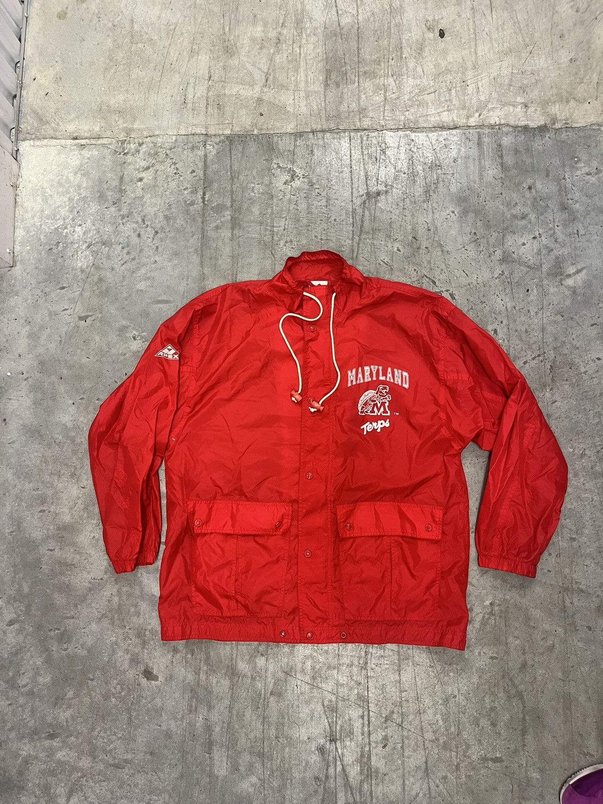 Vintage Vintage Maryland Terps windbreaker jacket Size US L / EU 52-54 / 3 - 2 Thumbnail