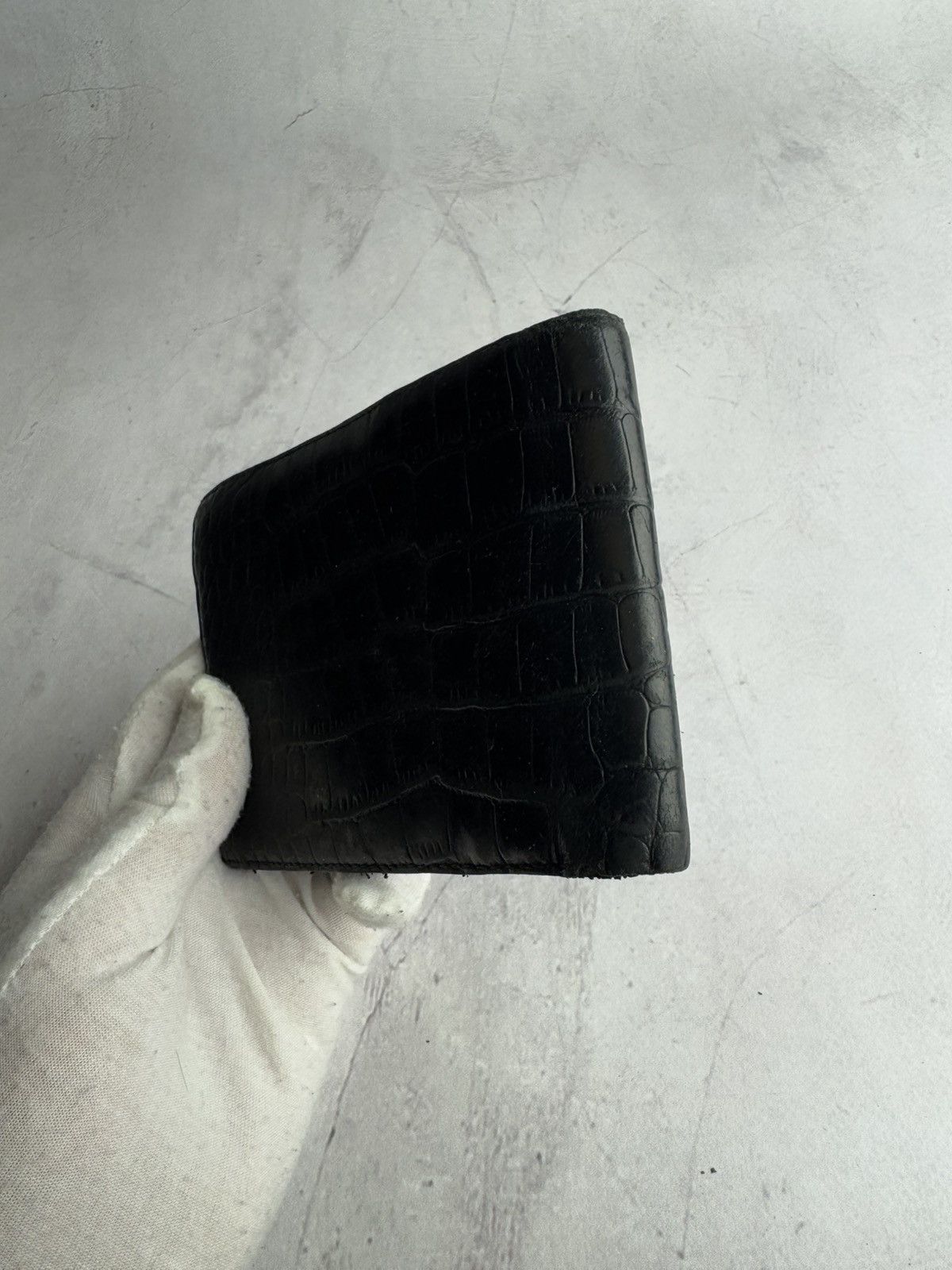 Pierre Cardin × Vintage Pierre Cardin Black Leather Bifold Wallet Size ONE SIZE - 9 Thumbnail