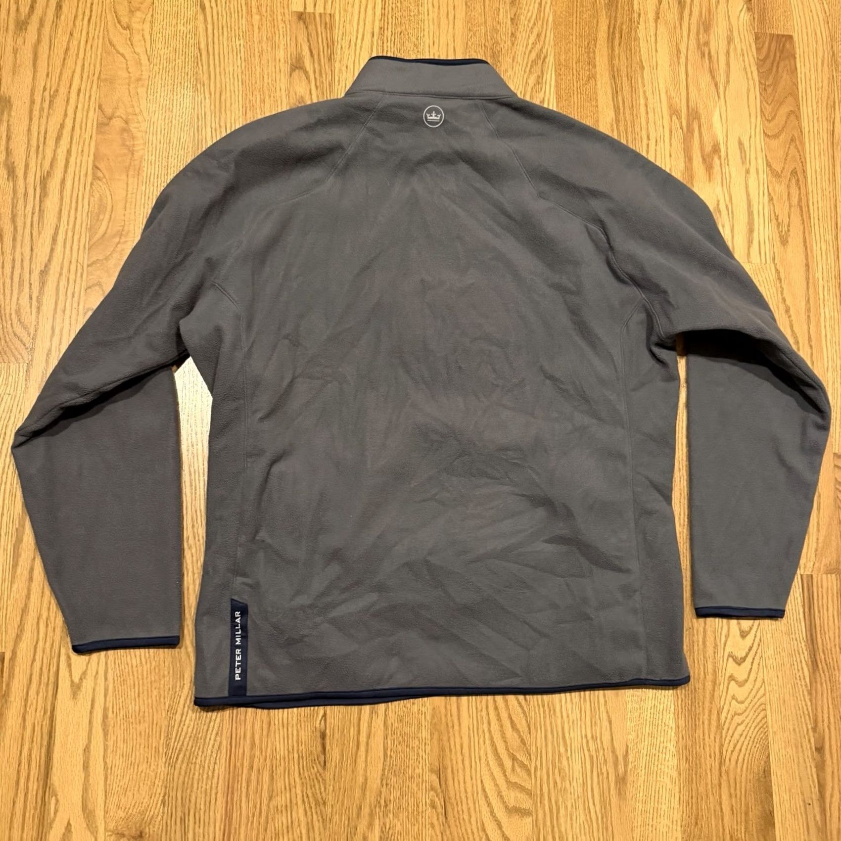 Peter Millar Peter Millar Crown Sport 1/2 Zip Pullover Fleece Men’s XL Grey Olympia Fields Golf CC Shirt Pullover Sports Golf Mens XL Gray Size US XL / EU 56 / 4 - 2 Thumbnail
