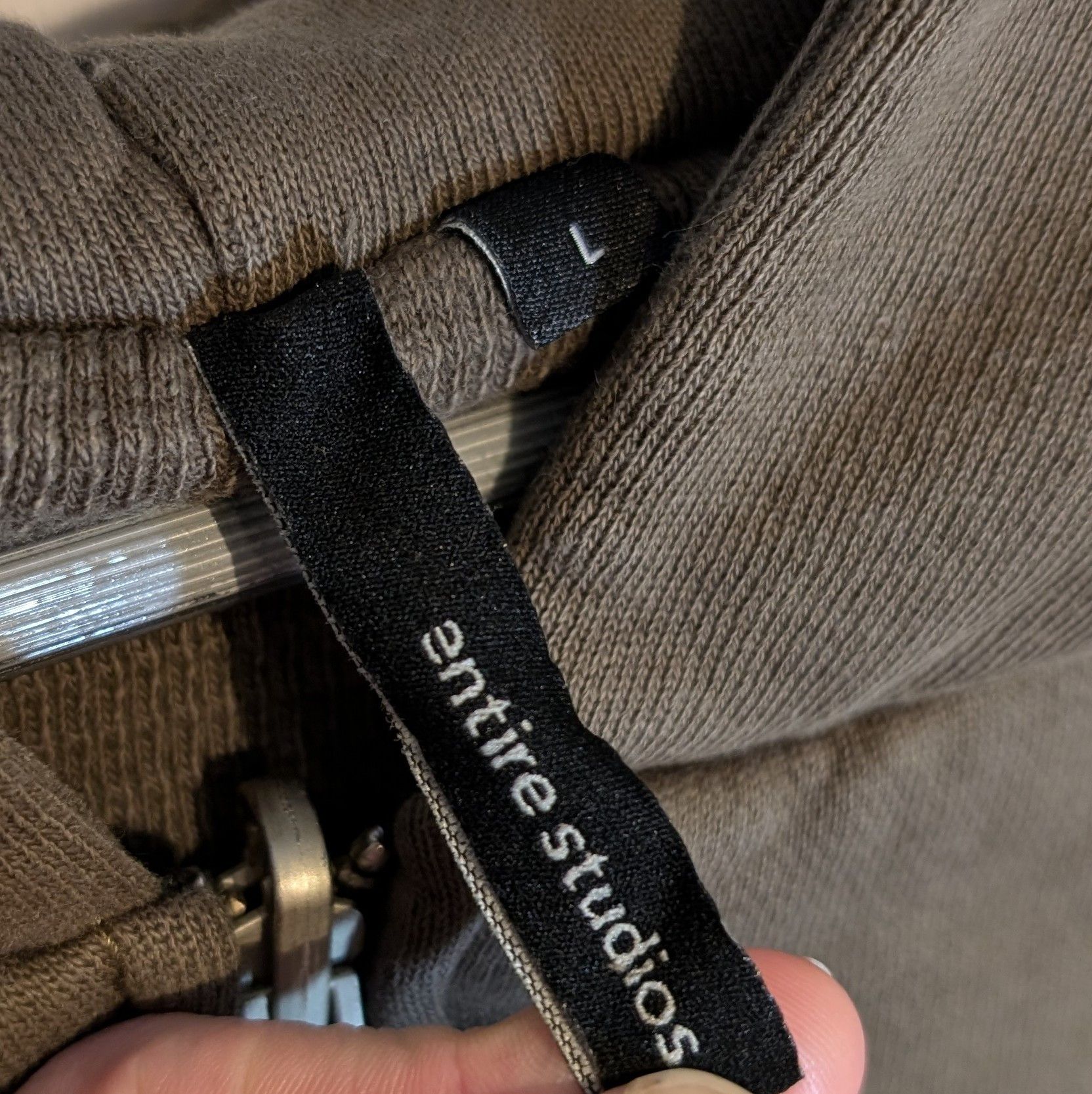 Entire Studios Thermal Zip-Up Hoodie Size US L / EU 52-54 / 3 - 3 Thumbnail