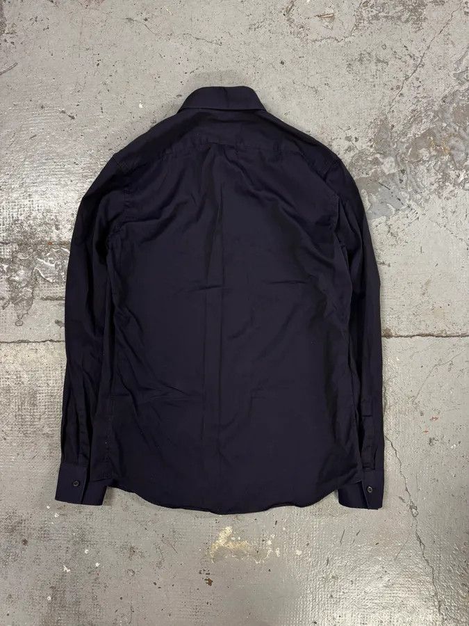 Prada 2000s Prada Minimalist Navy Shirt Size US M / EU 48-50 / 2 - 4 Thumbnail