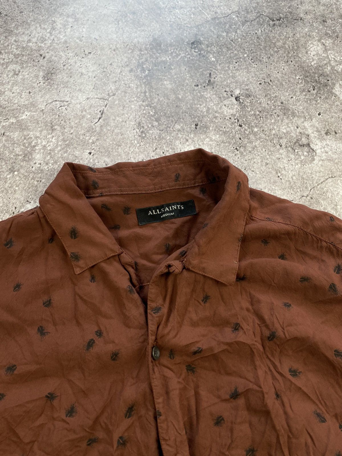 Allsaints Allsaints Sumatra tiger patterned summer Hawaiian shirt Size US M / EU 48-50 / 2 - 3 Thumbnail