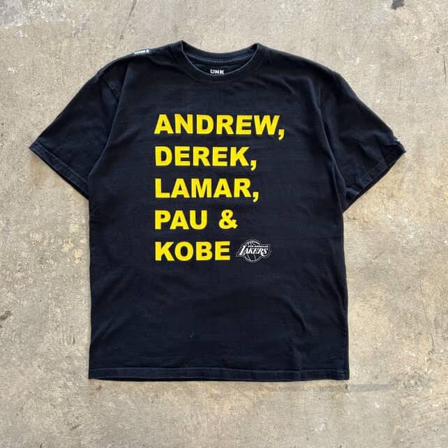 Vintage Vintage Lakers Championship Team Tee Size US L / EU 52-54 / 3 - 1 Thumbnail