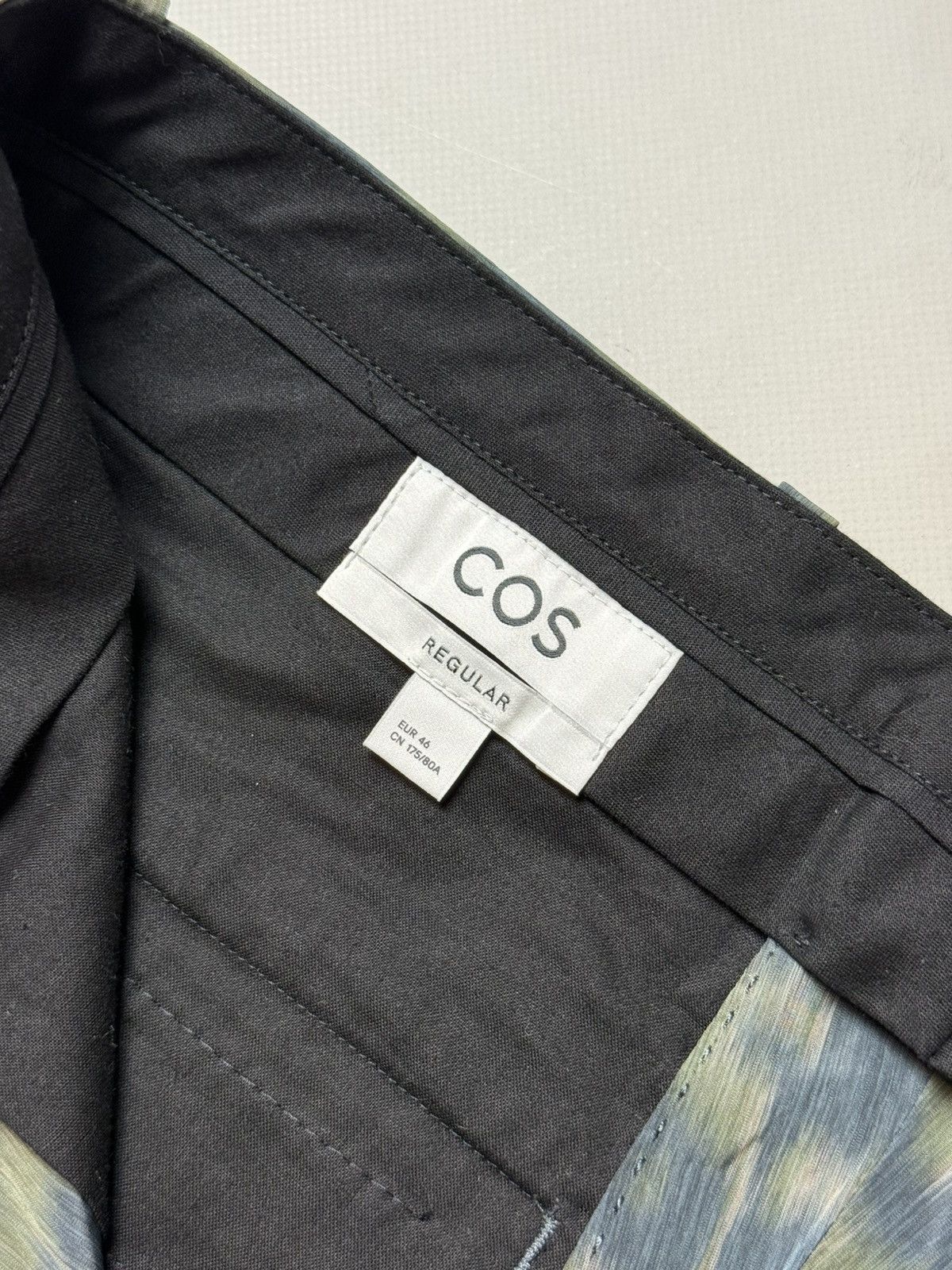 Cos Cos Men’s Streetwear Abstract Pattern Dress Pants Trousers Size US 34 / EU 50 - 11 Thumbnail