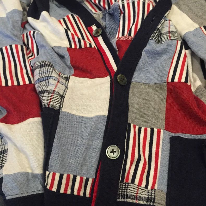 Thom Browne Thom Browne size1 Patchwork cardigan Size US S / EU 44-46 / 1 - 3 Thumbnail