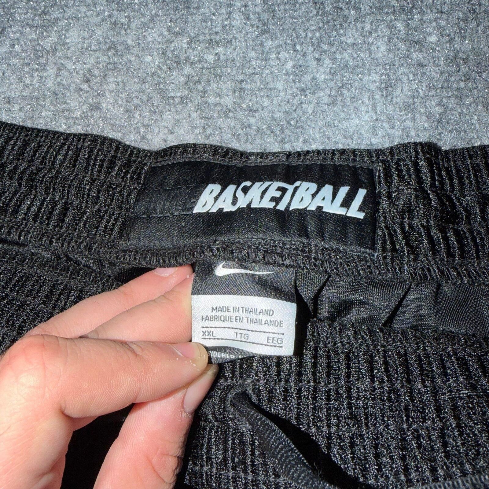 Nike Nike Basketball Black Dazzle Baggy Hoop Shorts Mens 2XL Size US 40 / EU 56 - 3 Thumbnail