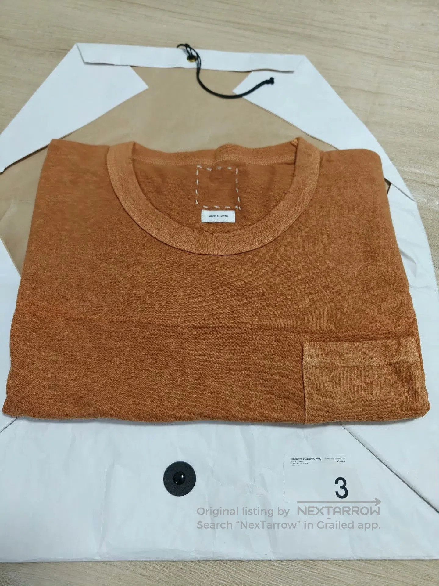 Visvim visvim 21SS Jumbo S/S Uneven Dye Tee. Size US L / EU 52-54 / 3 - 7 Thumbnail