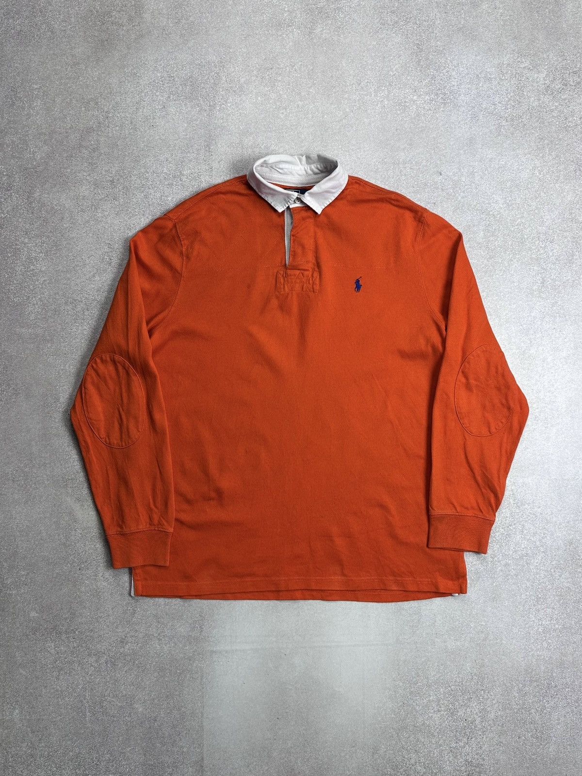 Polo Ralph Lauren Vintage 90s Polo Ralph Lauren Boxy Rugby Shirt L Size US L / EU 52-54 / 3 - 1 Thumbnail