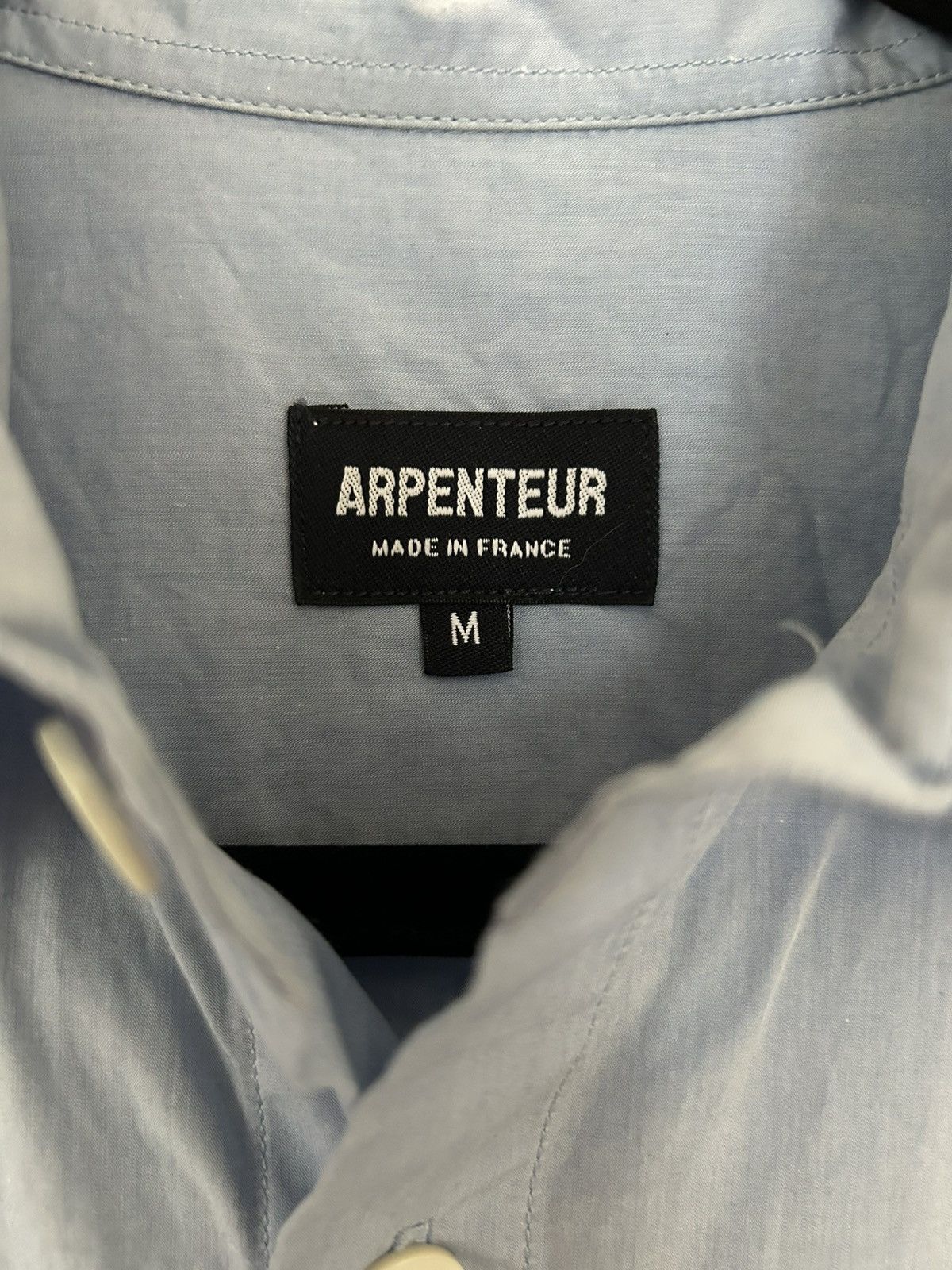 Arpenteur Arpenteur Blue Poplin Shirt Size US M / EU 48-50 / 2 - 3 Thumbnail