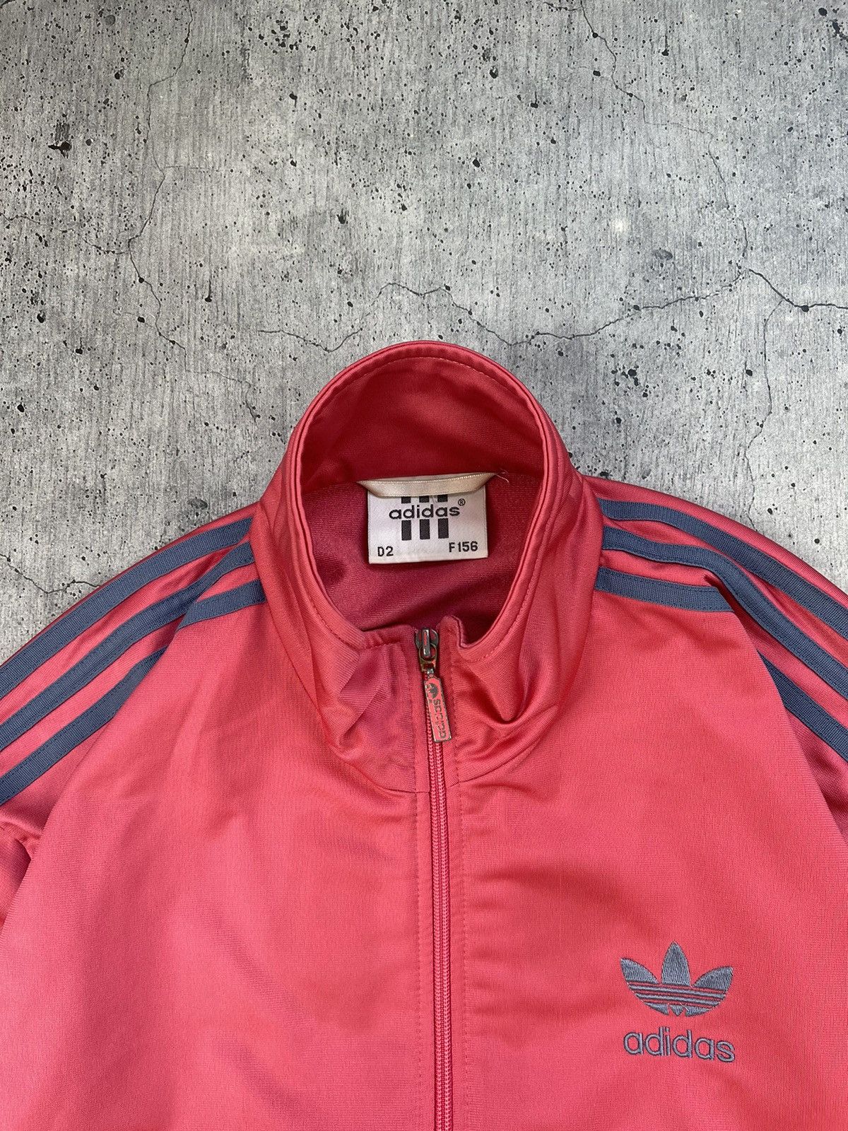 Adidas × Vintage Vintage Adidas Y2K track jacket Pink Size US M / EU 48-50 / 2 - 3 Thumbnail