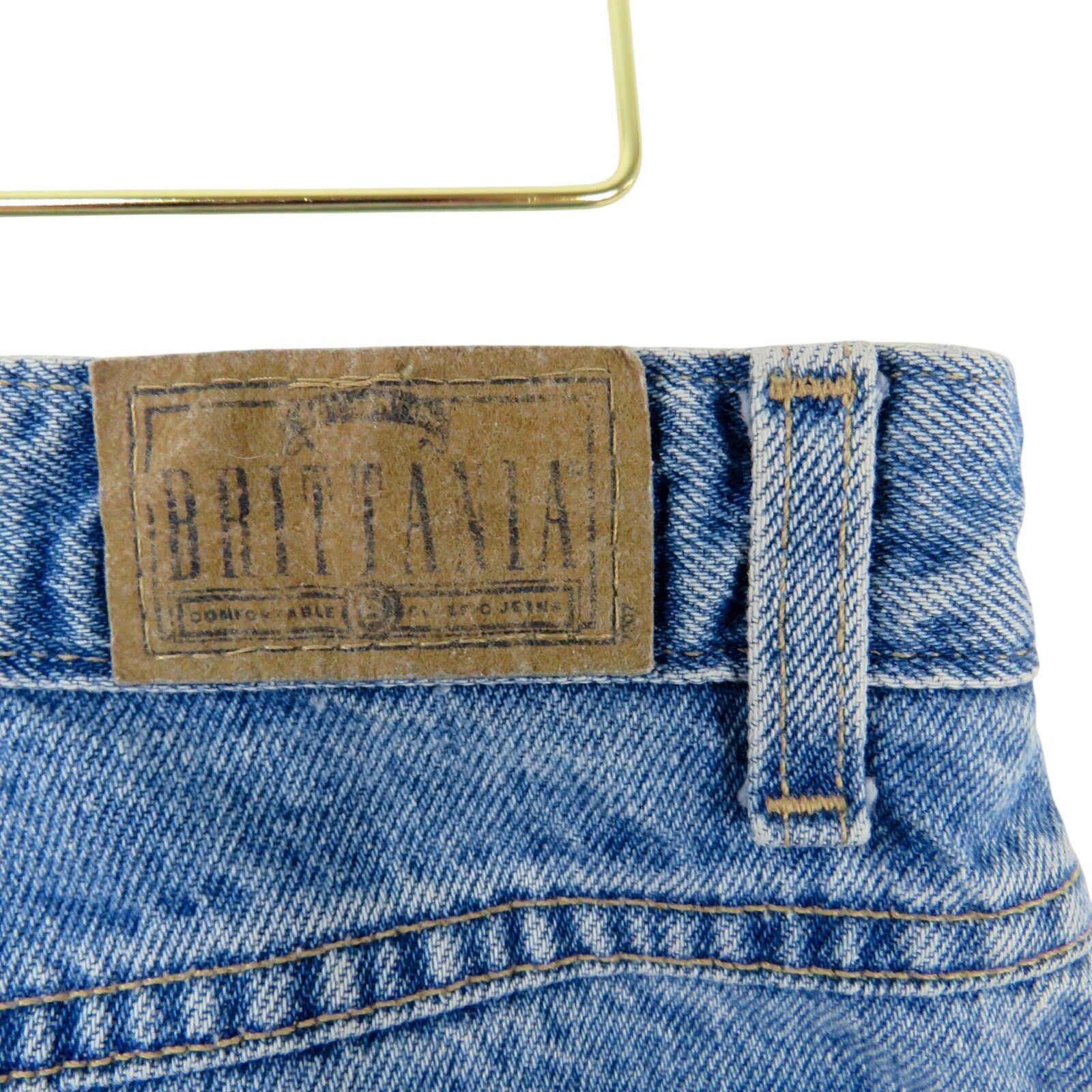 Vintage 1990s Vintage Mom Jeans Baggy Fit Tapered Yoke Jeans 30" Size 30" / US 8 / IT 44 - 5 Thumbnail