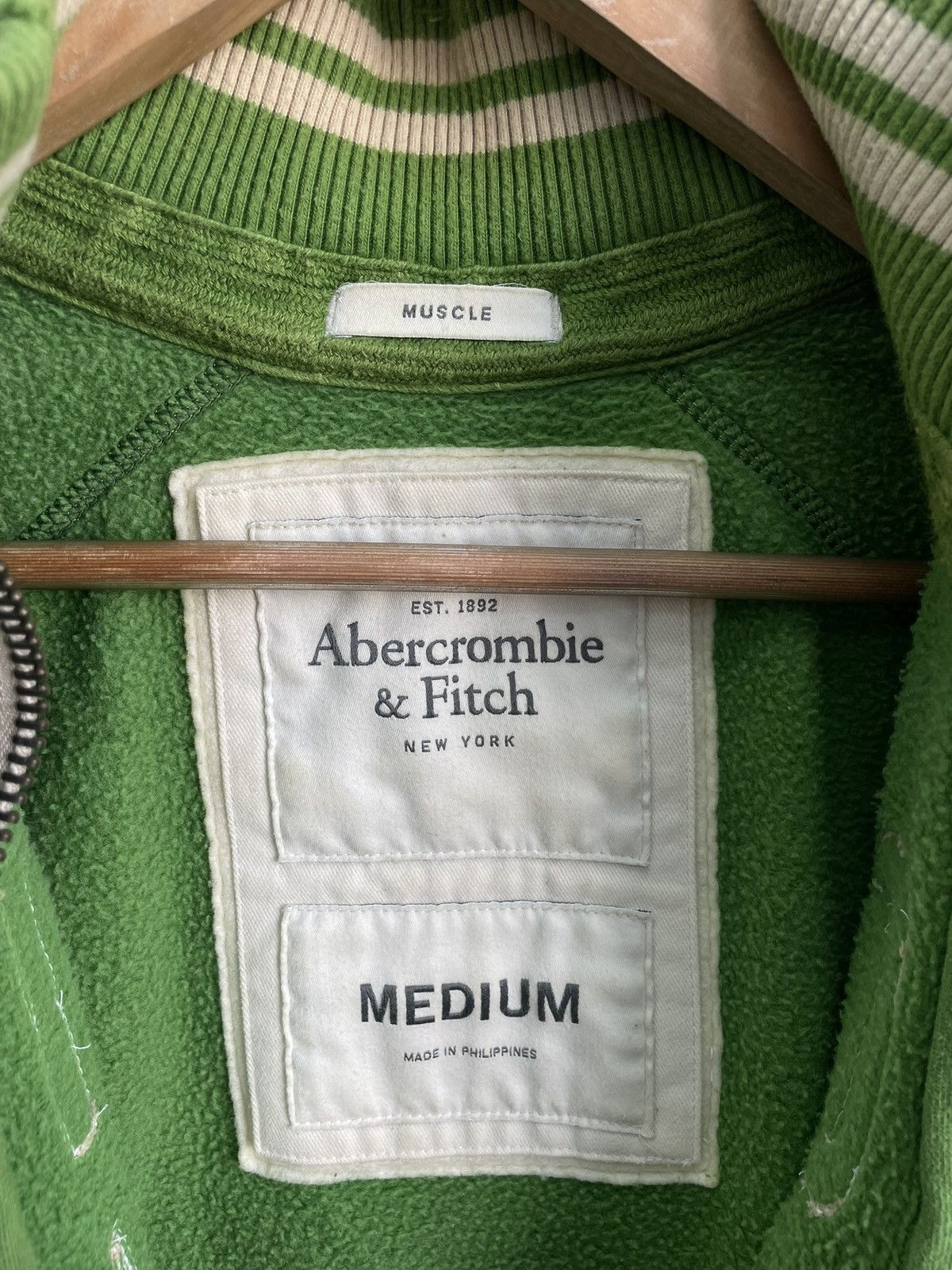 Abercrombie & Fitch Rare abercombie fitch Legrandebleu style zip sweater hood Size US M / EU 48-50 / 2 - 6 Thumbnail