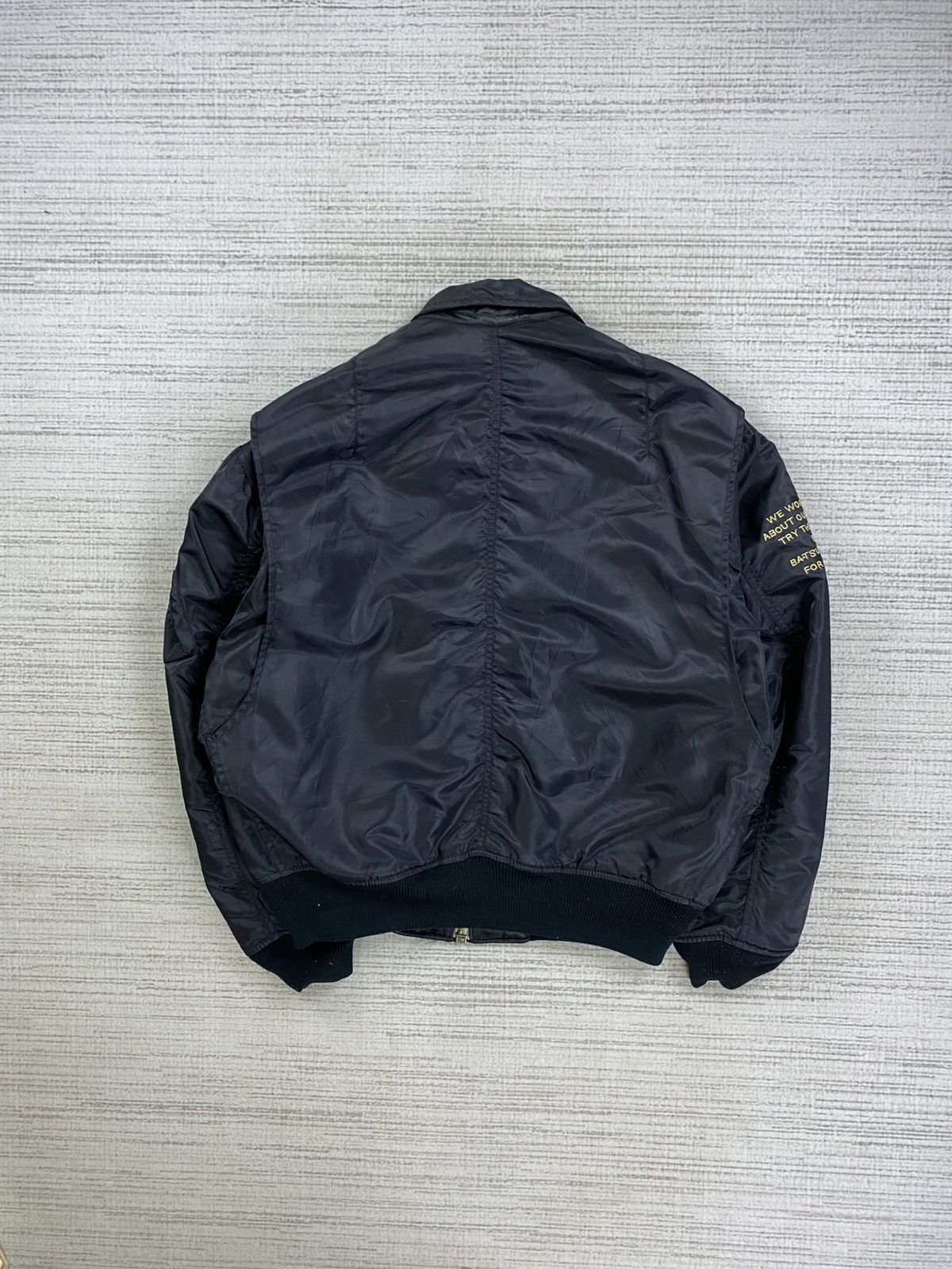 Issey Miyake Vintage Ba-Tsu Reversible Embroidery Bombers Jacket Size US L / EU 52-54 / 3 - 4 Thumbnail