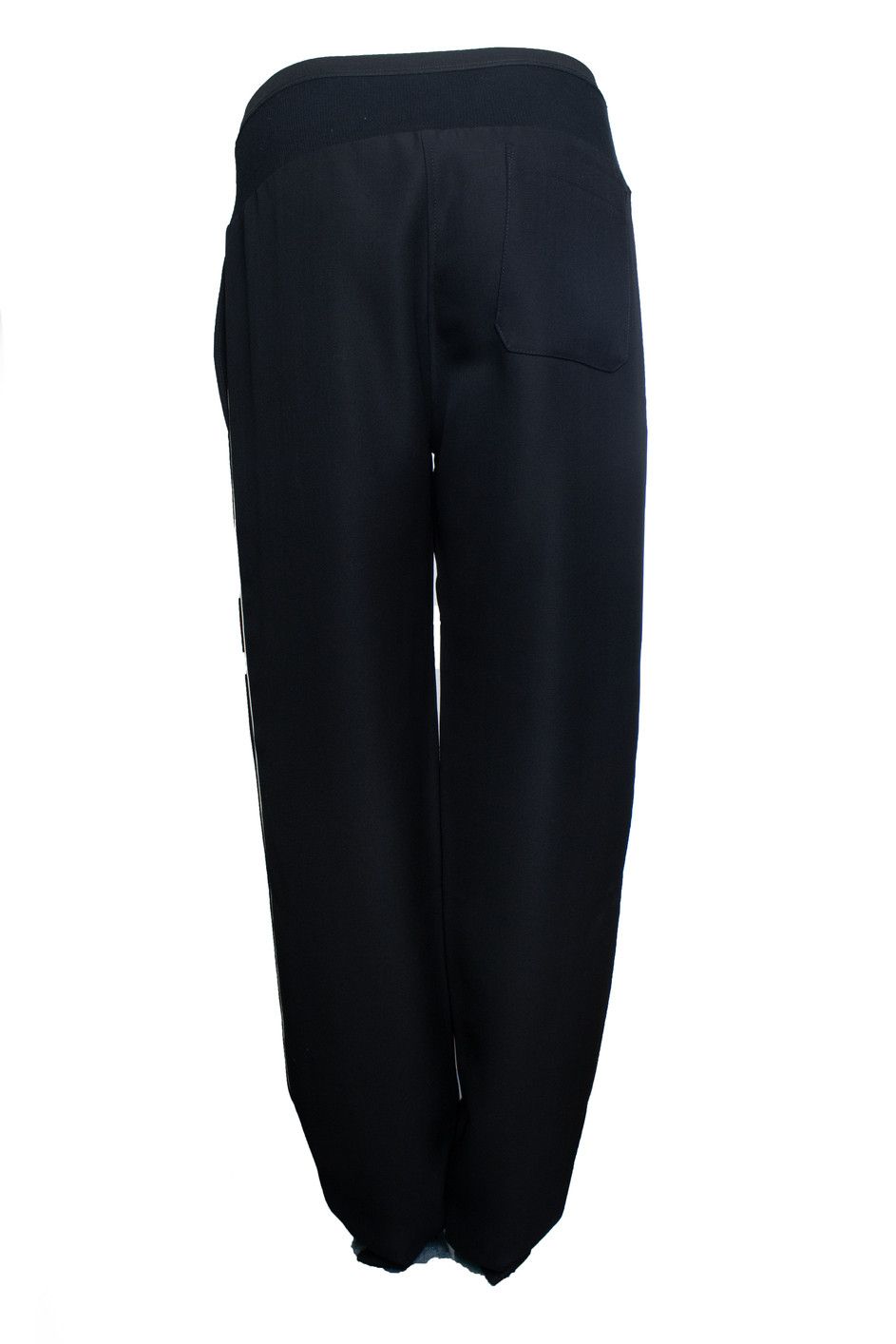 Haider Ackermann Haider Ackerman, black pantalon with white trim Size 27" / US 4 / IT 40 - 3 Thumbnail