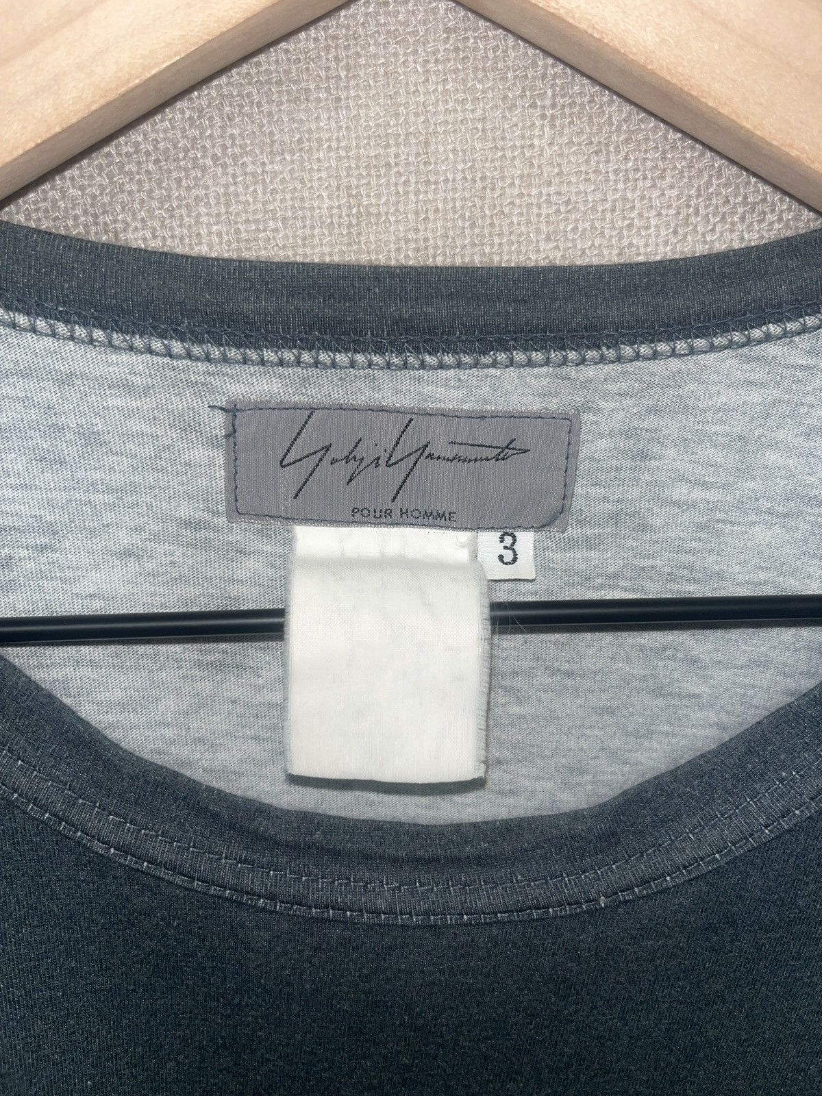 Yohji Yamamoto Yohji Yamamoto Pour Homme SS02 "Saeko" Tee Size US L / EU 52-54 / 3 - 6 Thumbnail