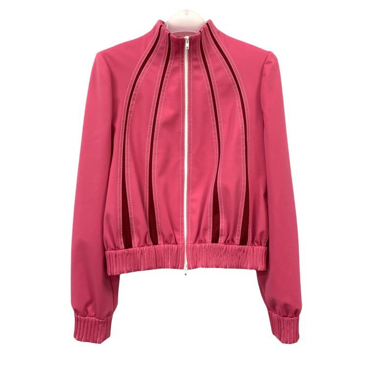 Valentino Valentino Pink Panel Zip Jacket Size 38 Size XS / US 0-2 / IT 36-38 - 1 Thumbnail