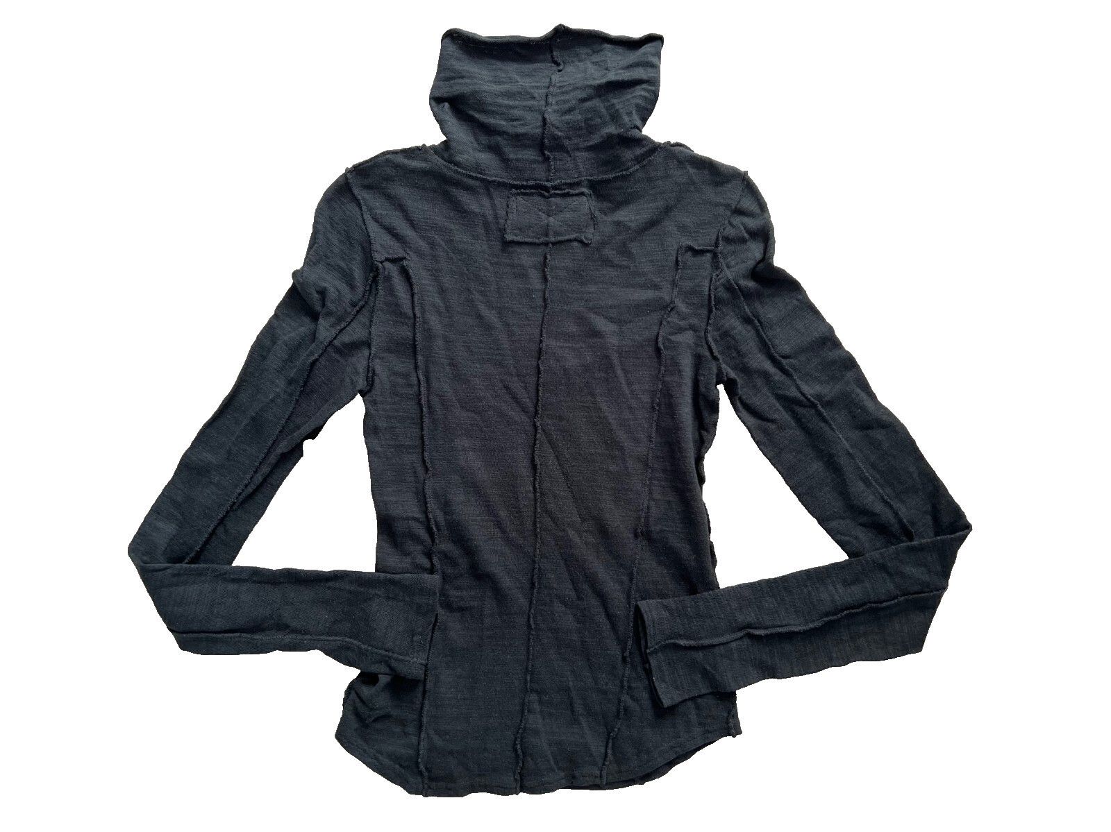 Free People Free People Everyday Layering Long Sleeve Top Ebony ( XS ) Size XS / US 0-2 / IT 36-38 - 5 Thumbnail