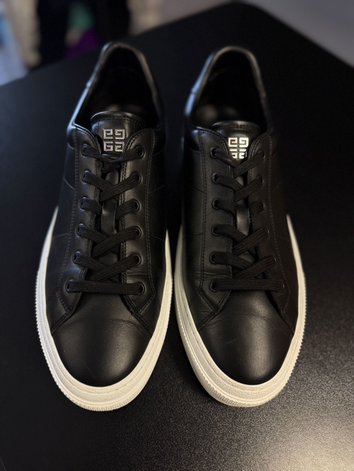 Givenchy Givenchy Low Top Leather Sneakers Size 45EU/12US Size US 12 / EU 45 - 7 Thumbnail