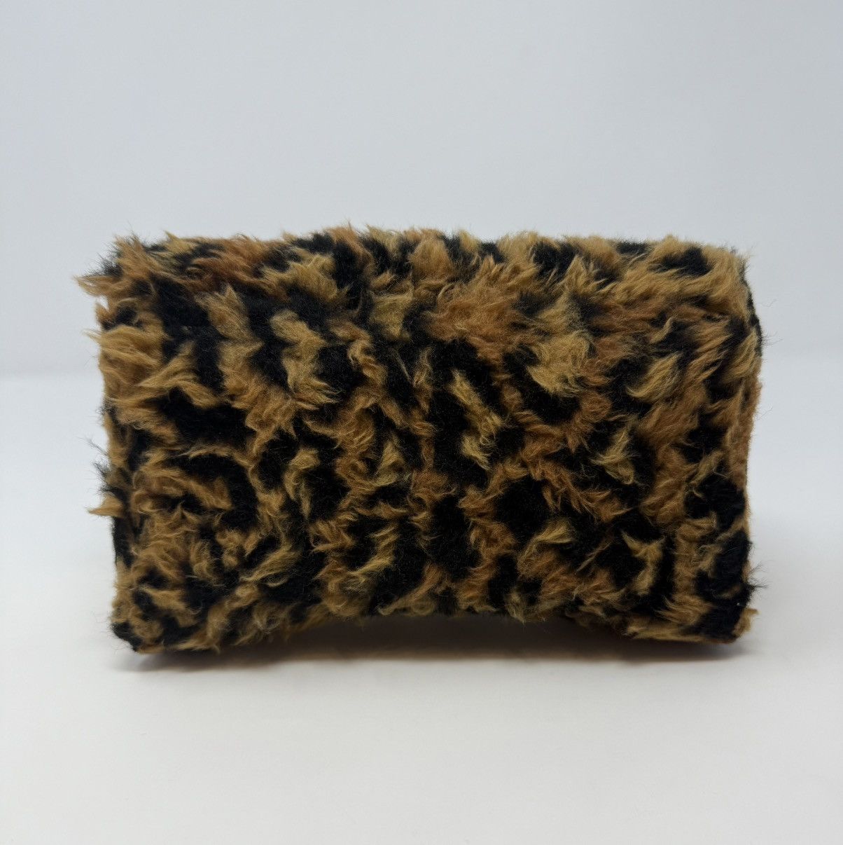 Balenciaga Balenciaga Hourglass Leopard Print Fur Wallet On Chain Size ONE SIZE - 2 Thumbnail
