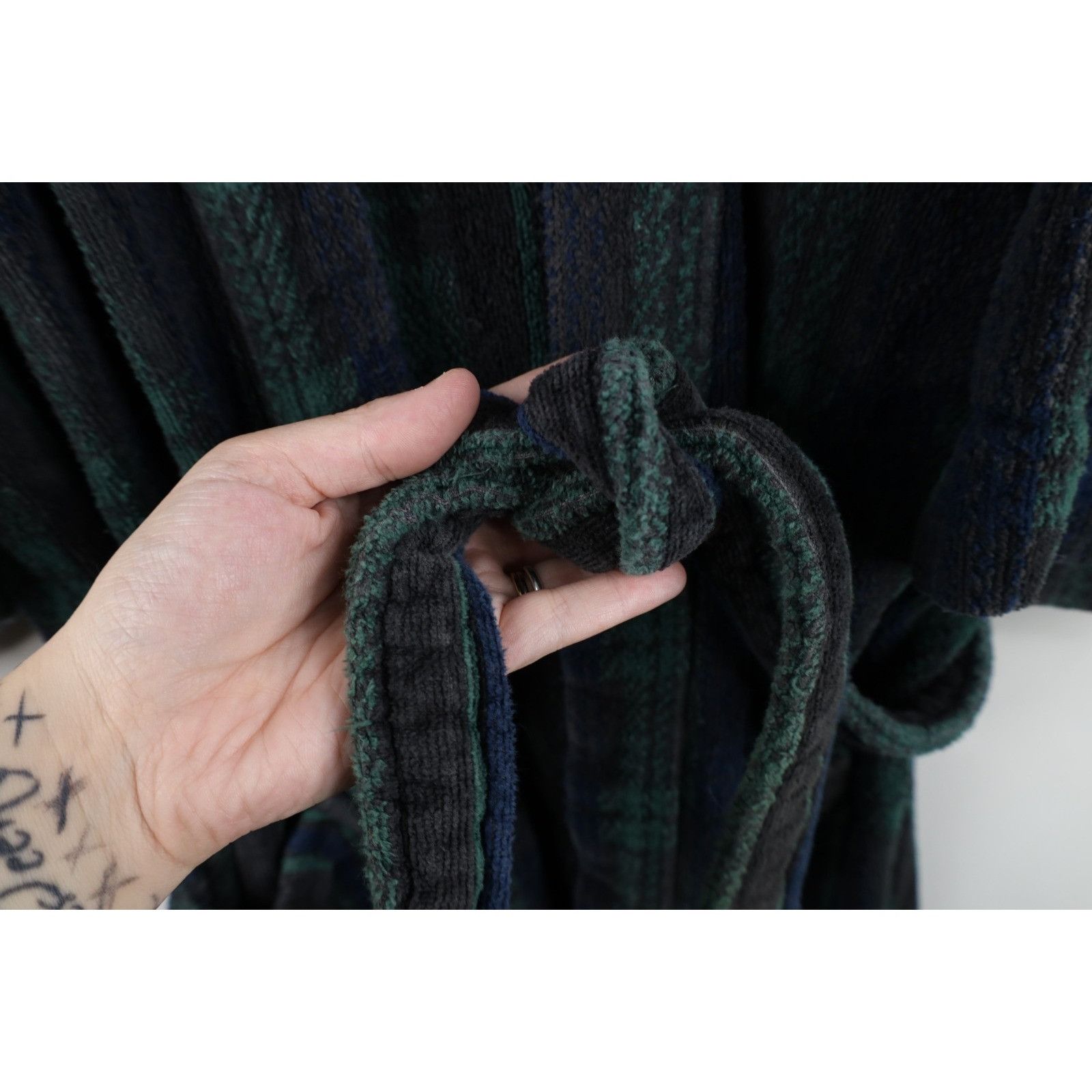 Vintage Vintage 90s Streetwear Faded Heavyweight Terry Cloth Robe Size US M / EU 48-50 / 2 - 5 Thumbnail