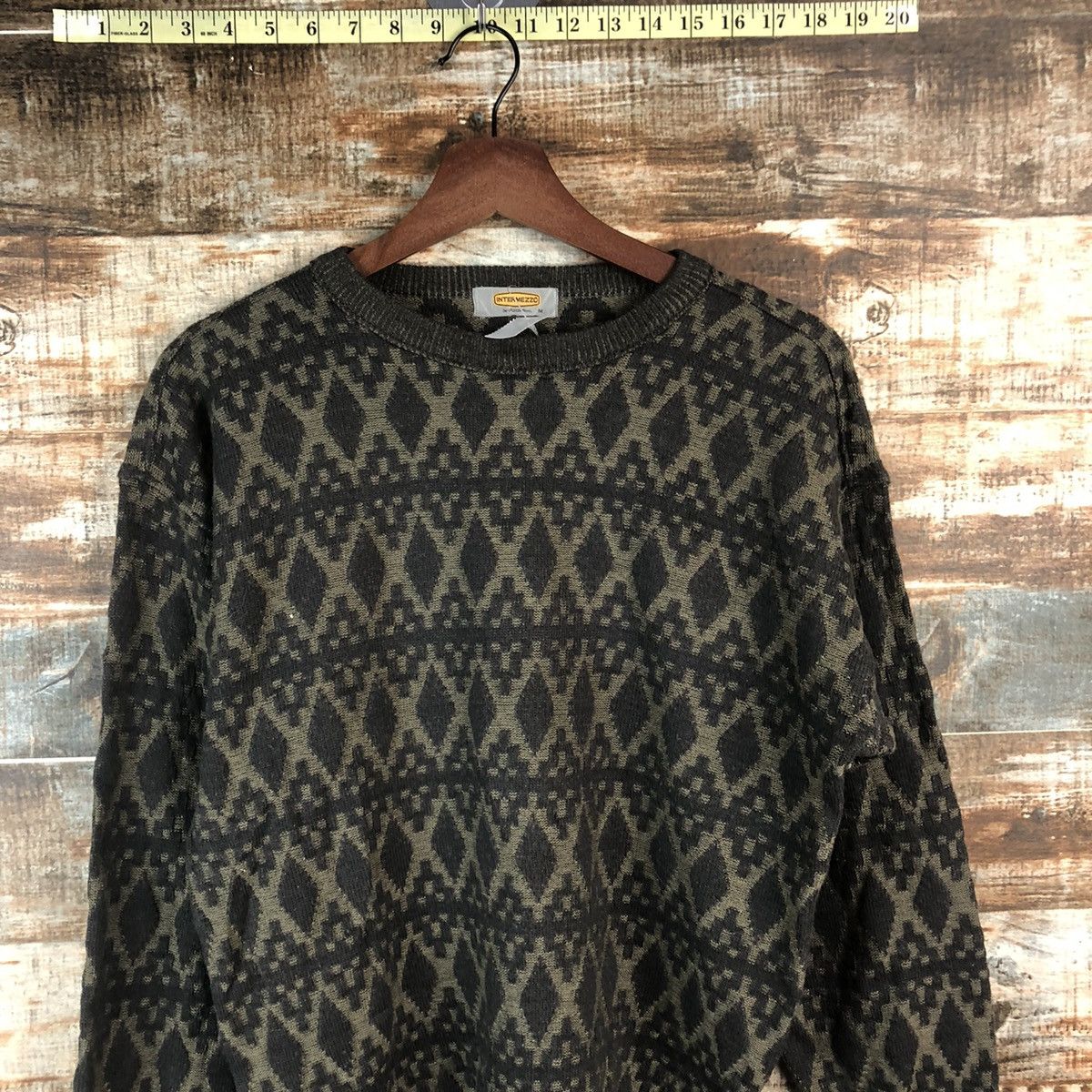 Homespun Knitwear DL Inter Mezzo vintage Brown Knitwear #C669 Size US M / EU 48-50 / 2 - 5 Thumbnail
