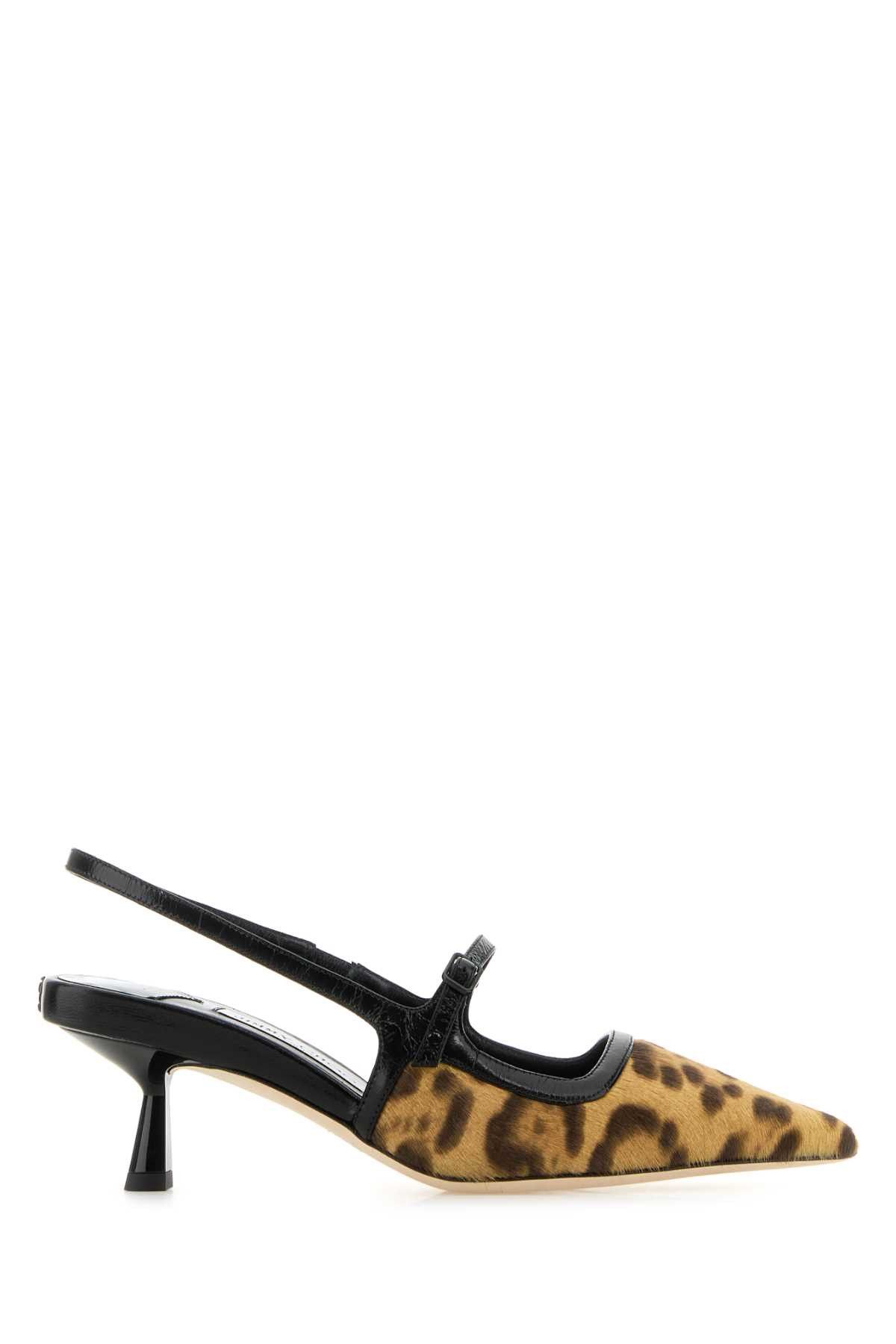 Jimmy Choo Printed Calf Hair Didi Pumps Size US 8 / IT 38 - 1 Thumbnail