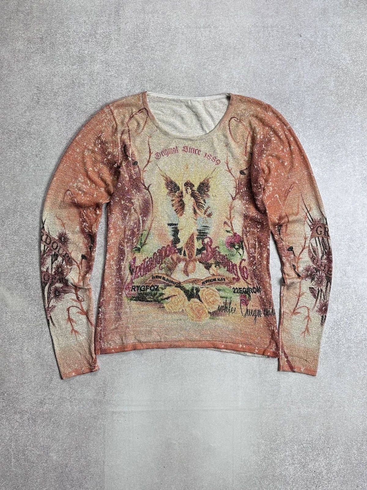 Vintage Vintage JPG Gean Paul Gaultier Style Y2K Skinny Shirt M Size M / US 6-8 / IT 42-44 - 1 Thumbnail