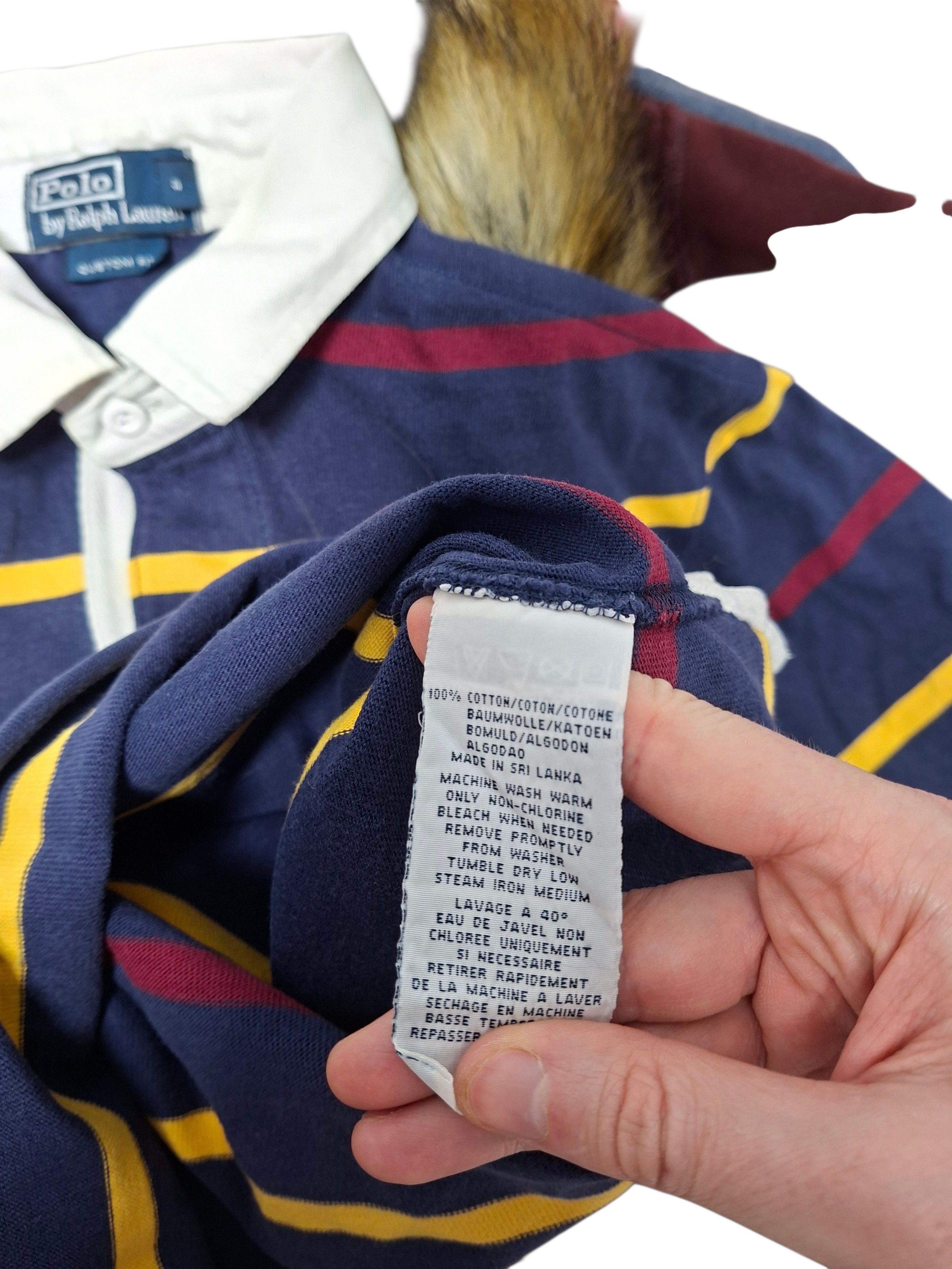 Polo Ralph Lauren POLO RALPH LAUREN VINTAGE LUXURY STRIPED POLO SHIRT Size US M / EU 48-50 / 2 - 5 Thumbnail