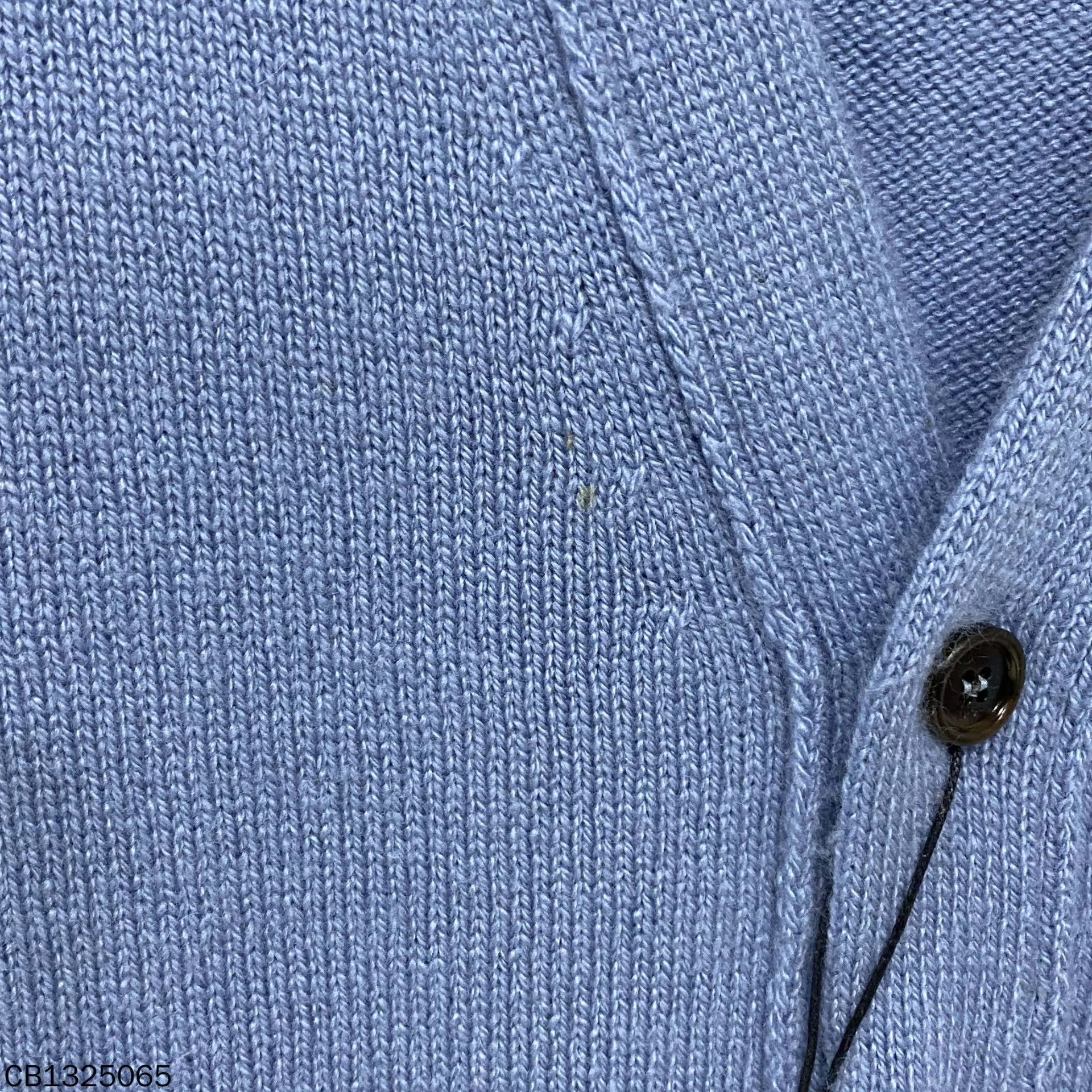 Dior Dior Light Blue Embroidered Logo Cashmere Cardigan M Size M / US 6-8 / IT 42-44 - 5 Thumbnail