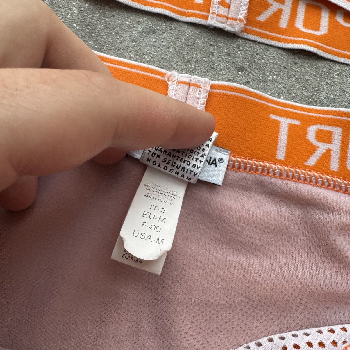 Dolce & Gabbana × Vintage Dolce & Gabbana Sport Y2K Vintage Swimsuit Size ONE SIZE - 9 Thumbnail