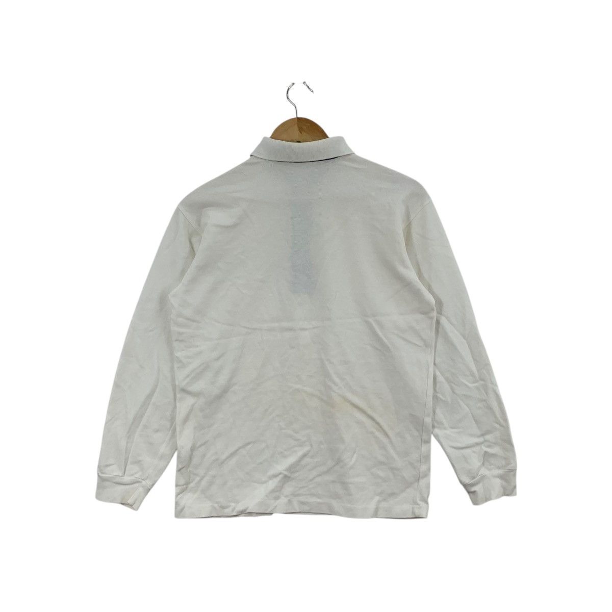 Burberry Vintage BURBERRY LONDON Embroidered Logo Polo Tee Shirt Top Size M / US 6-8 / IT 42-44 - 6 Thumbnail