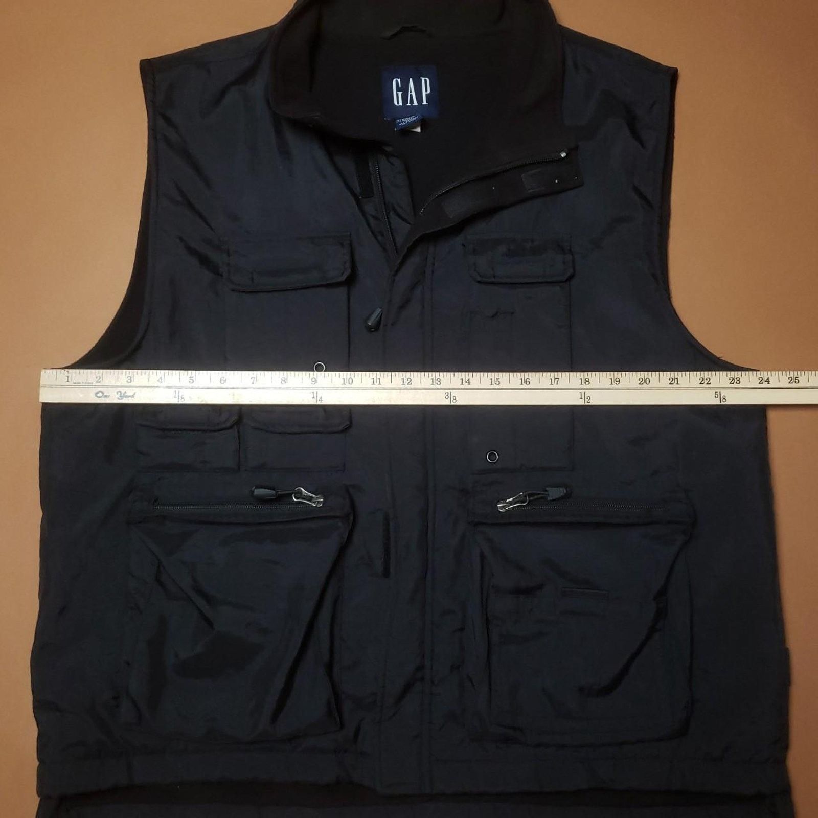 Gap Vintage Gap Veteran Embroidered Vest Mens Large Size US L / EU 52-54 / 3 - 5 Thumbnail