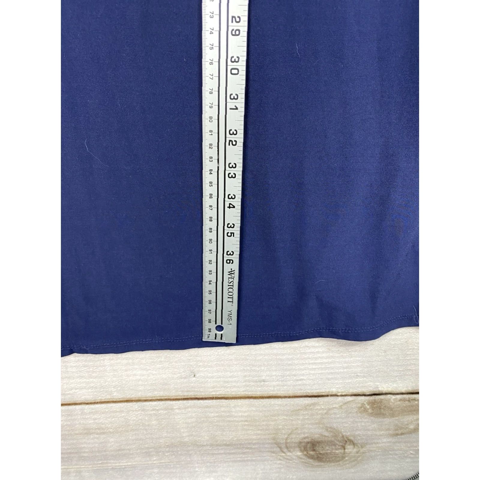 Vintage NY Collection Dress Womens 3X Navy Blue Sleeveless Jersey Knit Tank Casual NWT Size XXL / US 16-18 / IT 52-54 - 6 Thumbnail