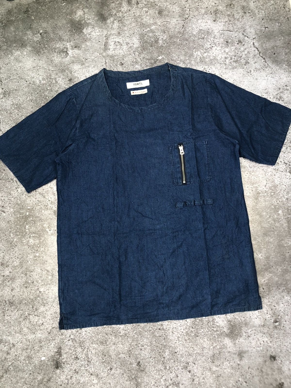 FDMTL FDMTL Denim T-shirt Size US M / EU 48-50 / 2 - 2 Thumbnail
