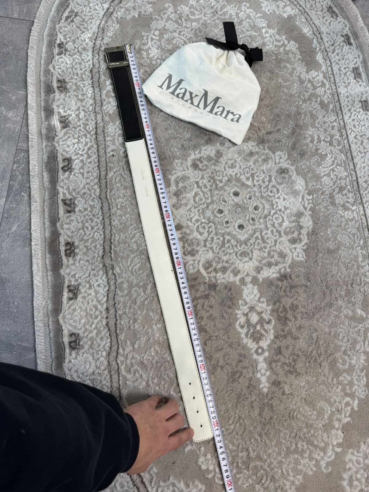 Max Mara Max Mara Leather Belt Size ONE SIZE - 4 Thumbnail
