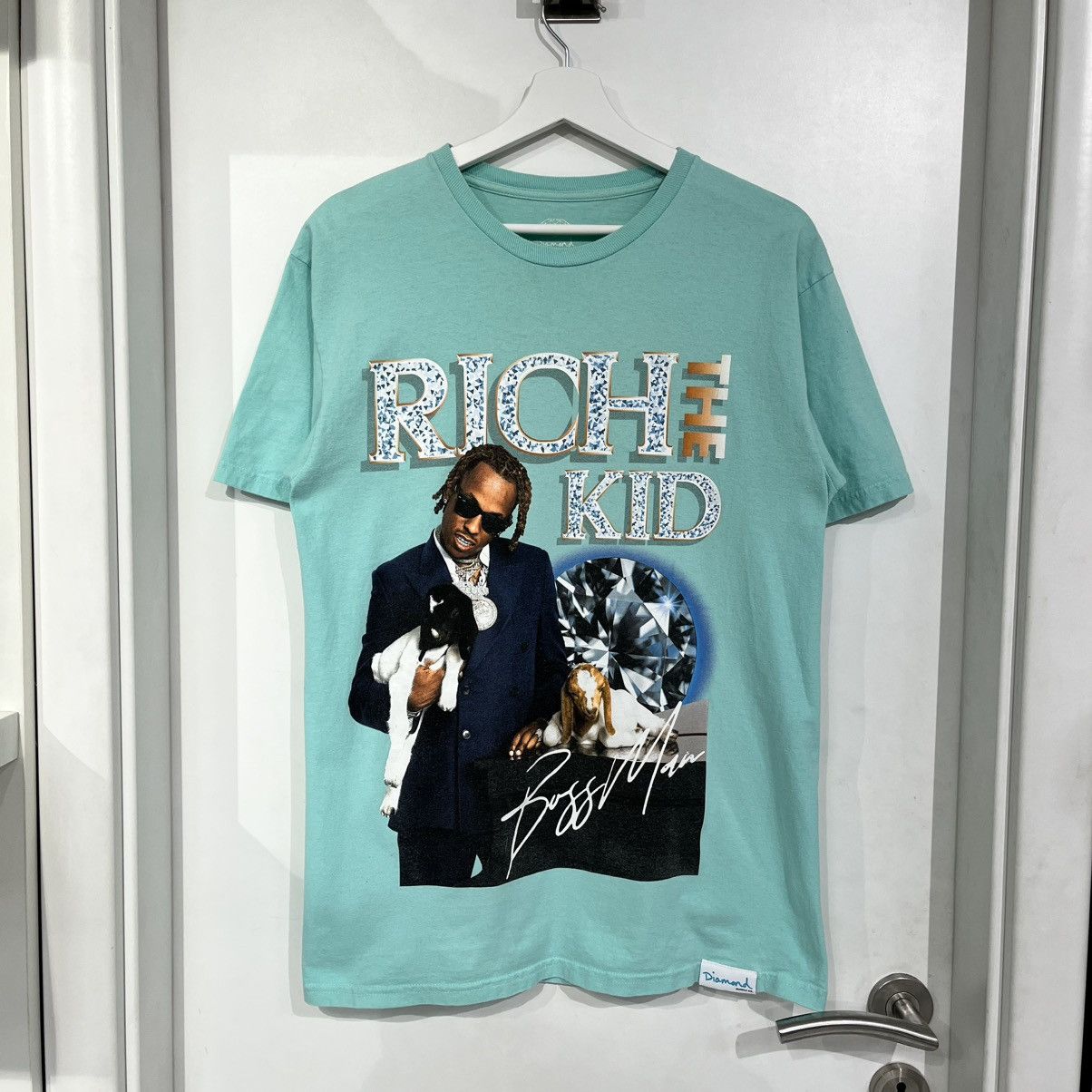 Other Diamond Rich The Kid Tee Aqua Size US M / EU 48-50 / 2 - 1 Thumbnail