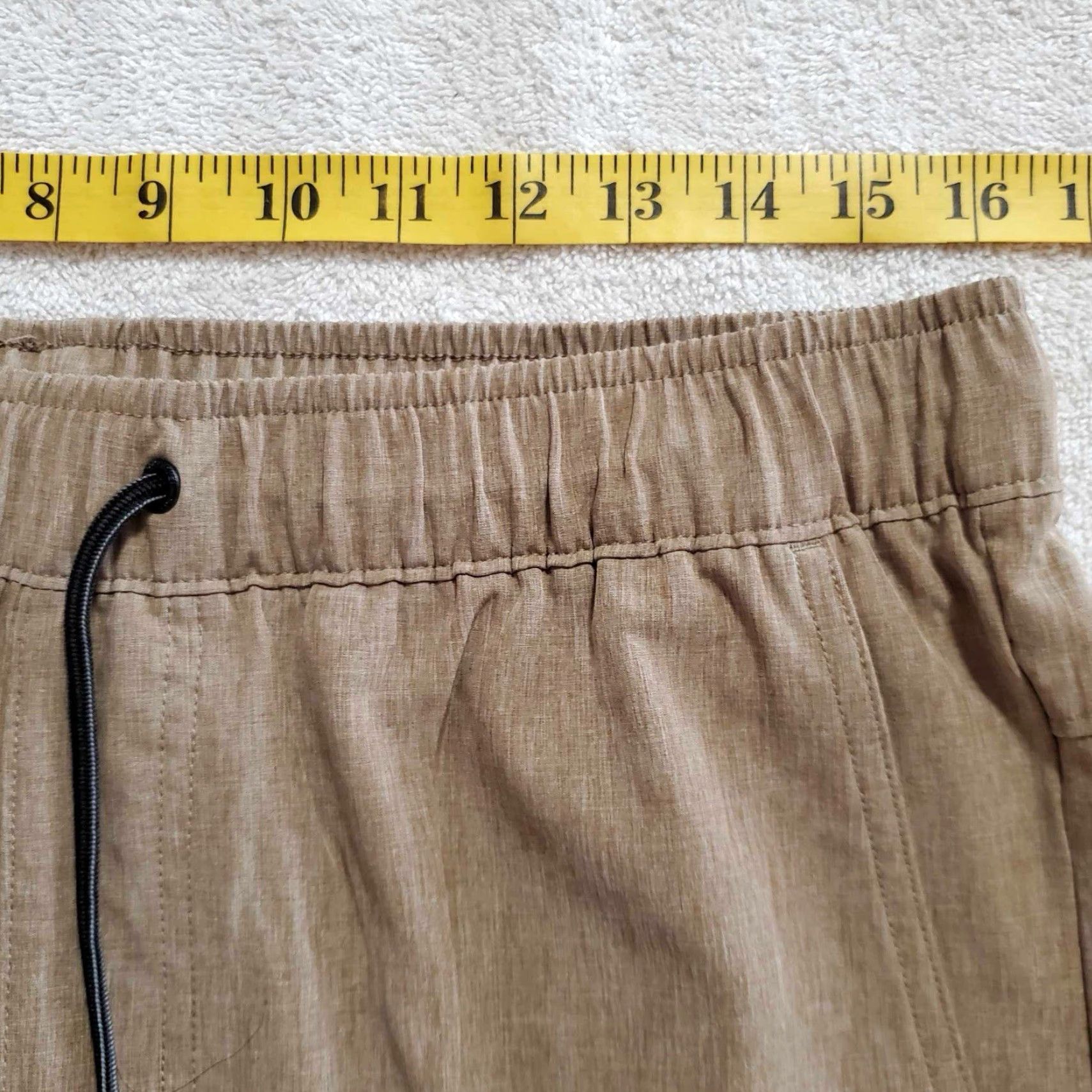 Eddie Bauer Eddie Bauer Pull On Short Large MSRP: 0.00 UPF 50+ Water Repellent Stretch Multicolor Chino Mens L Size US 33 - 4 Thumbnail