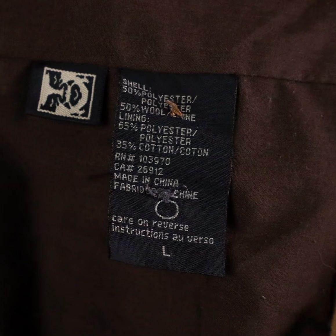 Obey Obey Propaganda Field Coat Men L Brown Wool Blend Pockets Button Short 50% Wool 50% Polyester Fall Winter Spring Casual Workwear Travel Size US L / EU 52-54 / 3 - 4 Thumbnail