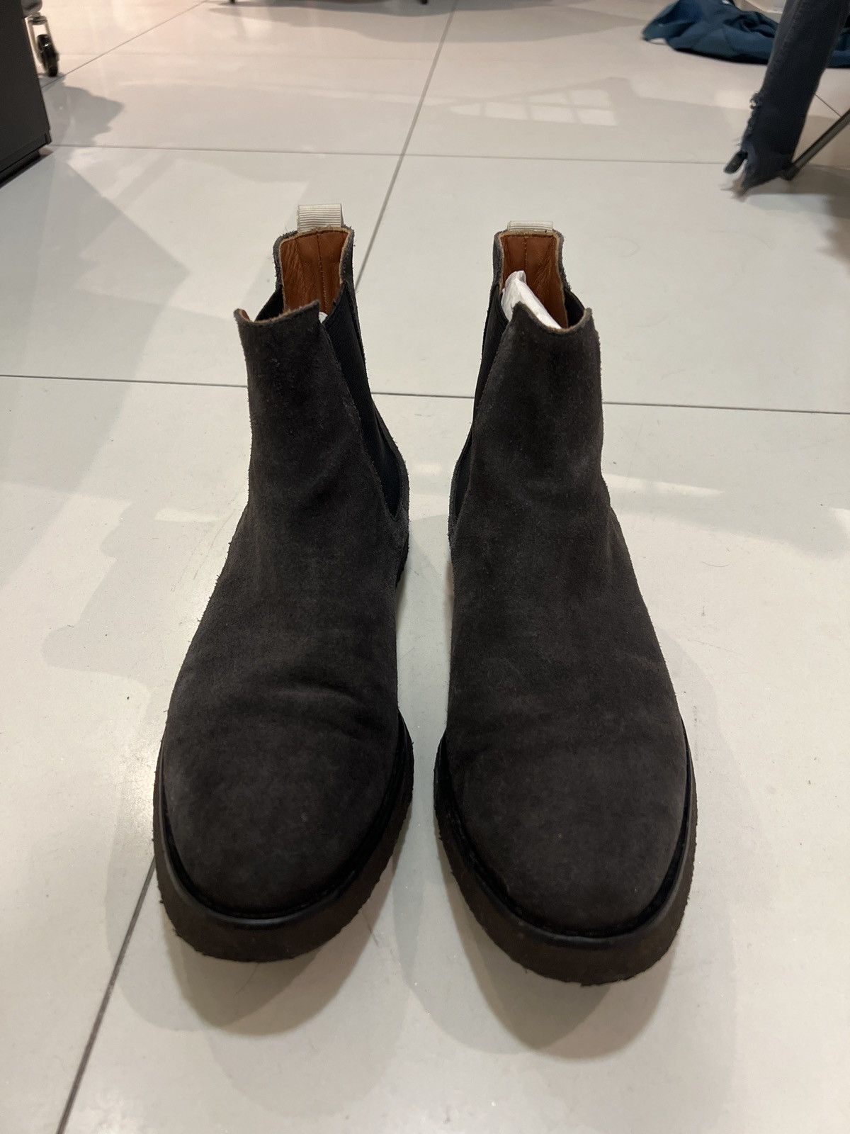 Common Projects Common Projects Suede Chelsea Boots Size US 8 / EU 41 - 2 Thumbnail