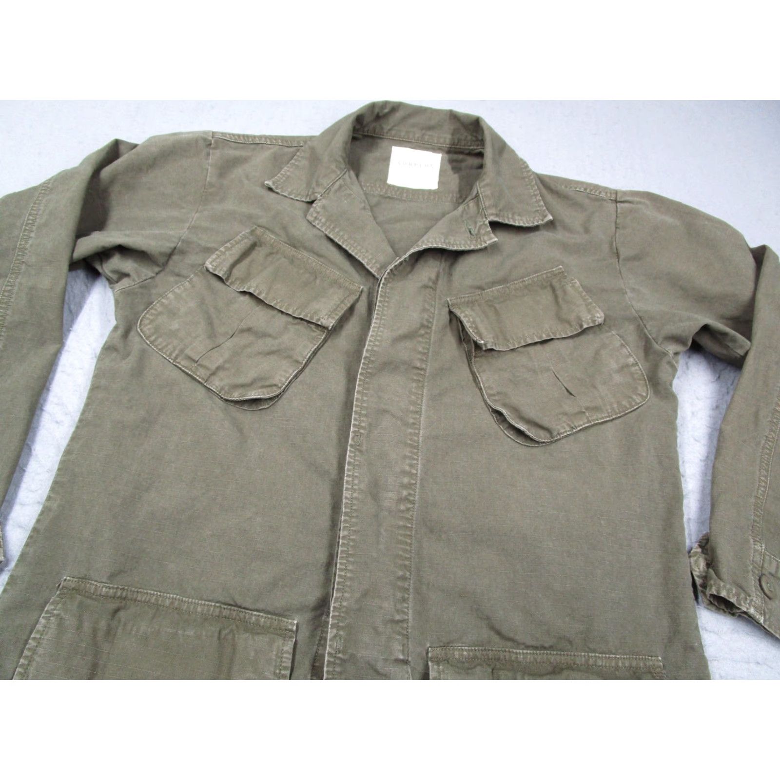 Citizens Of Humanity Citizens Of Humanity Surplus Jacket Women Small Green Cotton Utility Field Size S / US 4 / IT 40 - 2 Thumbnail